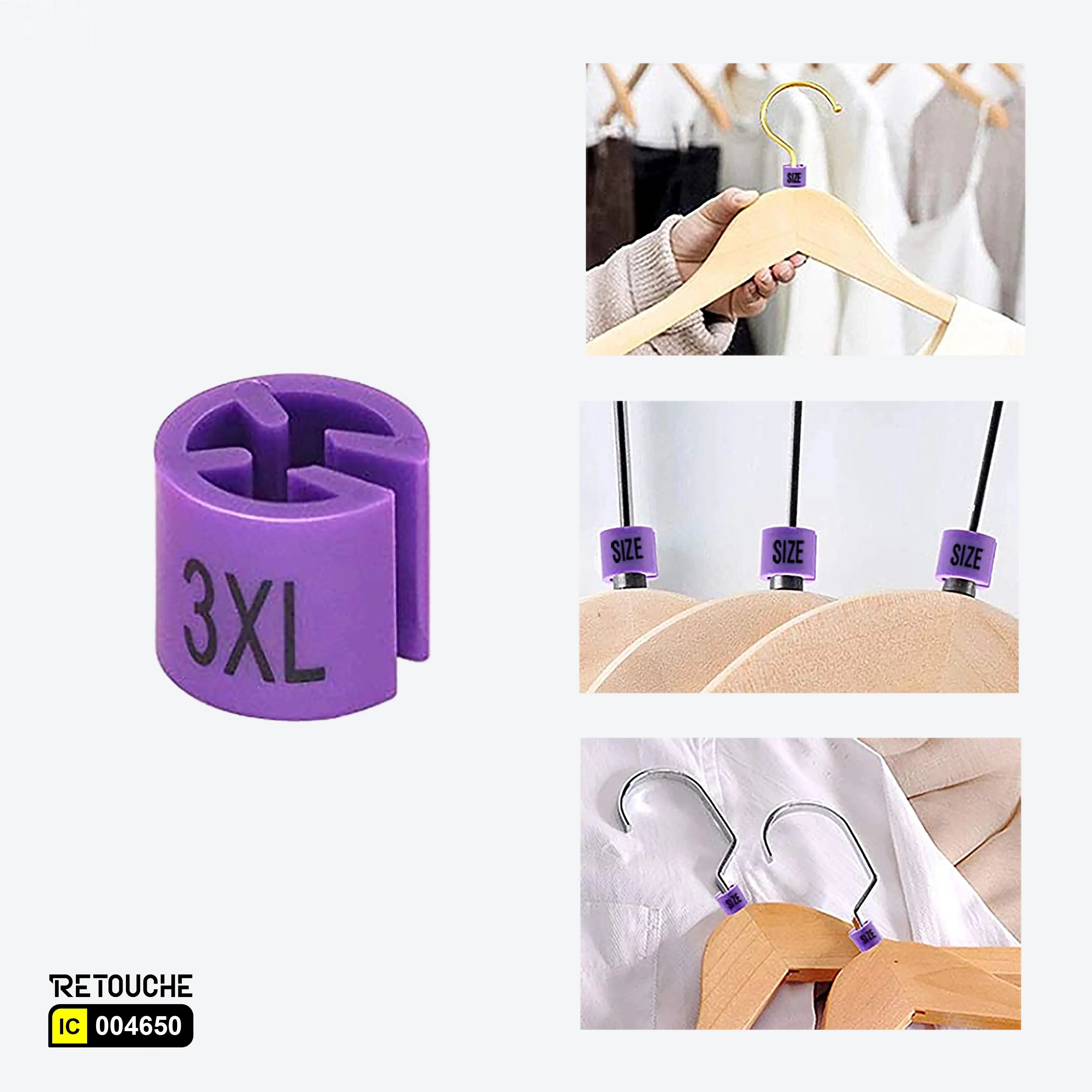 Clothes hanger size markers, Hanger size labels, Clothing organization markers, Size markers for retail, Wardrobe size markers
XS to 3XL size markers, Durable size markers, Organizing clothes by size, Closet size markers, Professional hanger markers