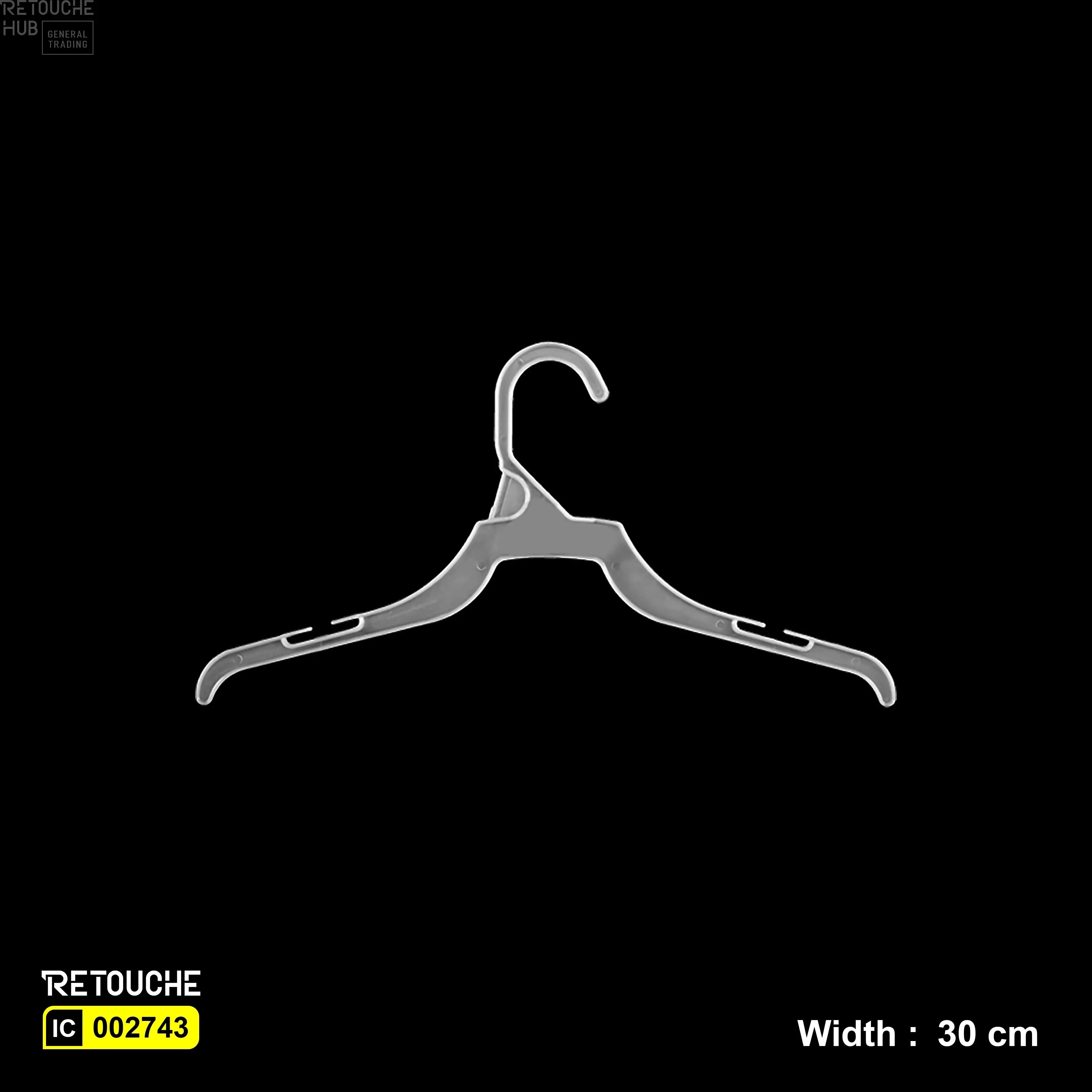 Semi-transparent plastic hangers, White plastic clothes hangers
Durable wardrobe hangers, Stylish closet organization tools
Lightweight plastic hangers, Hangers for shirts, coats, and dresses
Modern semi-transparent hangers, Versatile plastic hangers for retail
High-quality plastic hangers, Minimalist hangers for home closets
