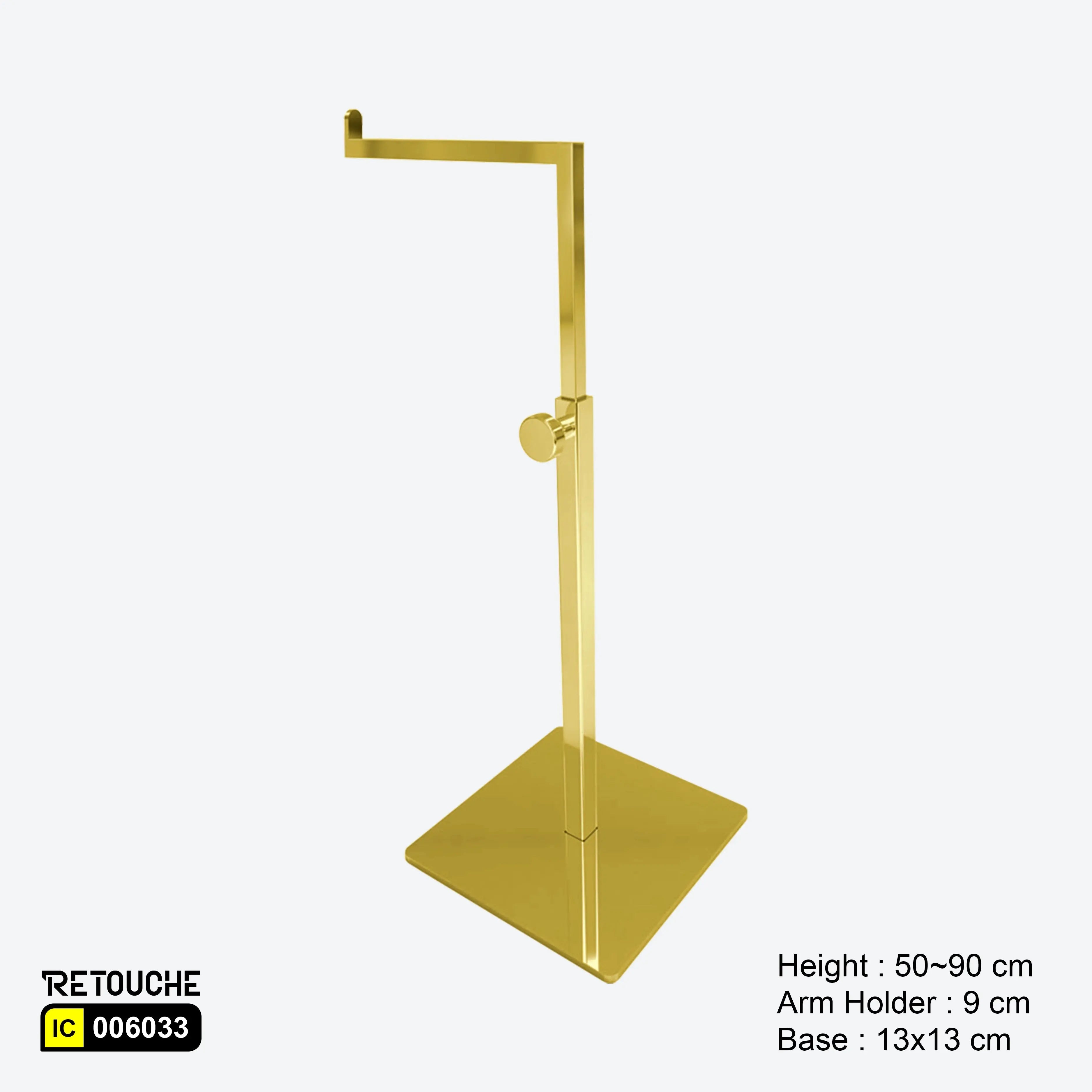 Display Stand, L-Shaped, Single Hook Holder,for Hand Bag & Necklace Displays & Showcases