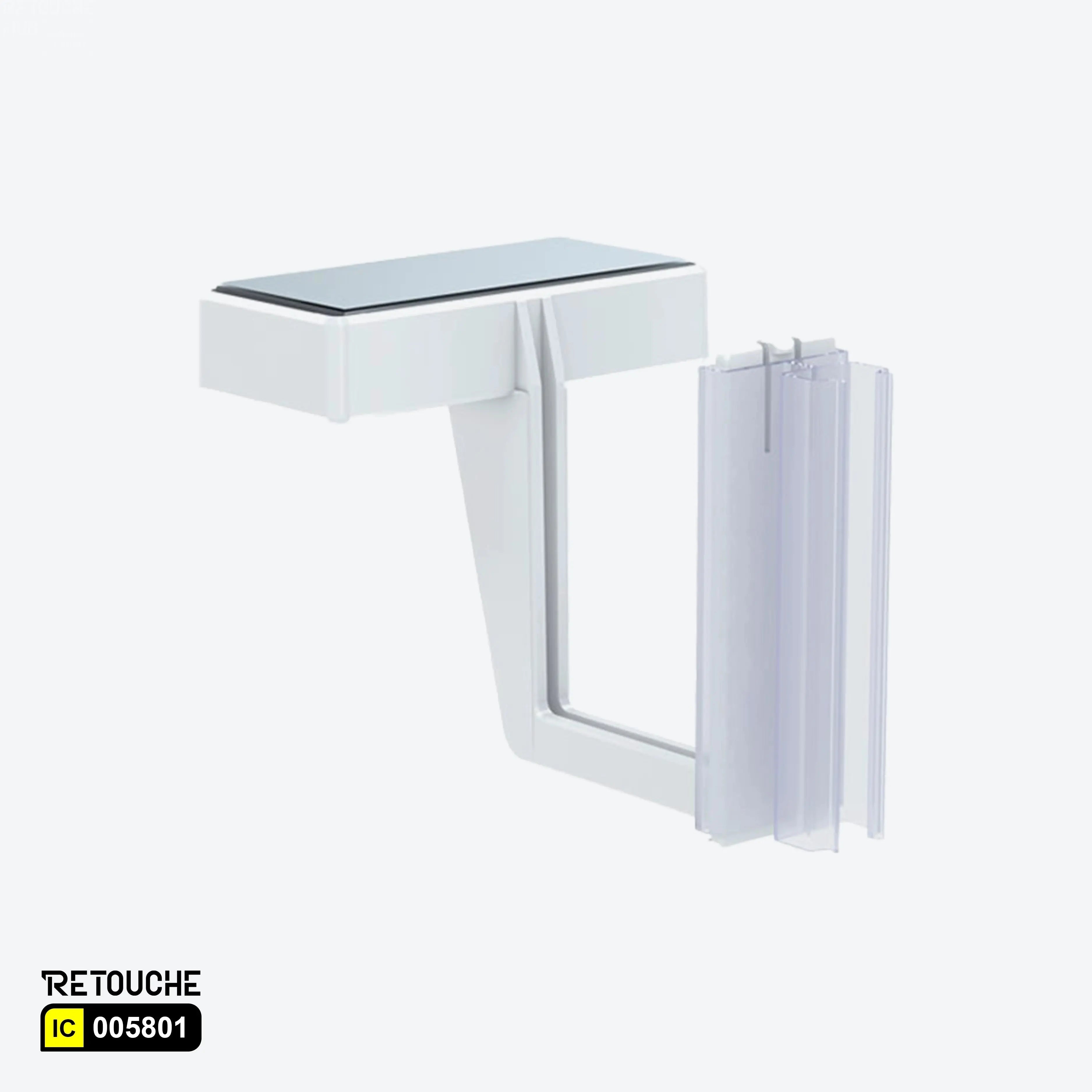 MAG-FLEX-PF Flexible Magnetic Holder - White Supermarket Equipment